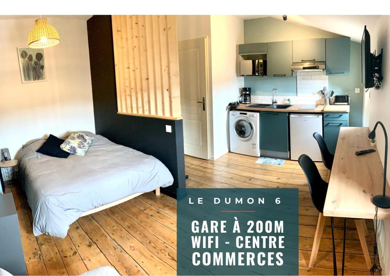 Le Dumon 6 - Studio Neuf Calme - Wifi - Gare 200M Apartment Agen Luaran gambar